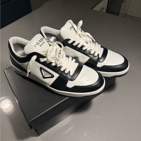 Prada shoes size 12 with box and shoes bag - Picture 2 of 9